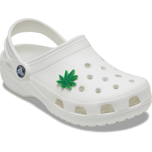 Hemp Leaf Jibbitz Shoe Charm | Crocs Women / Men
