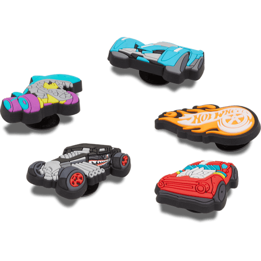 Hot Wheels 5 Pack Jibbitz™ charms | Crocs Women / Men / Kids