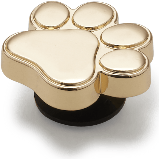 Gold Dog Paw Jibbitz™ charms | Crocs Women / Men