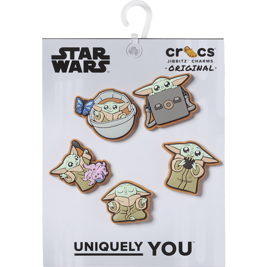 Grogu 5 Pack Jibbitz™ charms | Crocs Women / Men / Kids