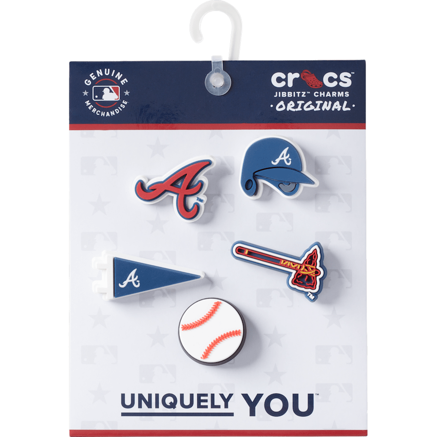 MLB Atlanta Braves 5 Pack Jibbitz™ charms | Crocs Women / Men