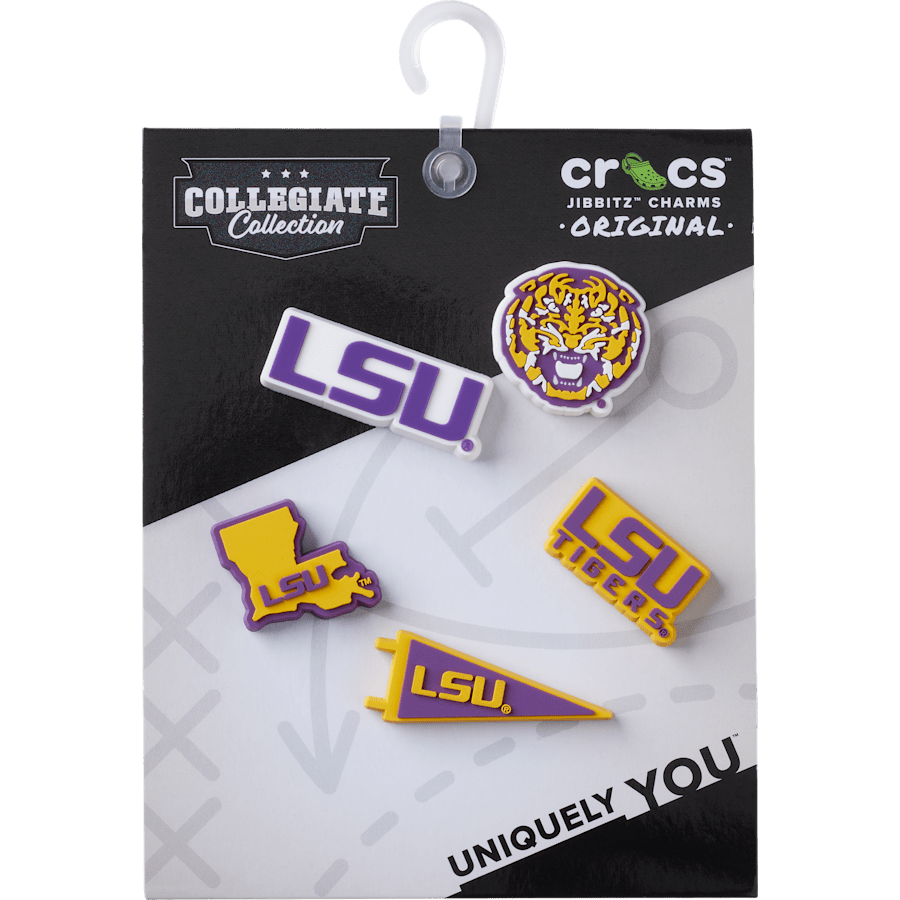 LSU 5 Pack Jibbitz™ charms | Crocs Women / Men