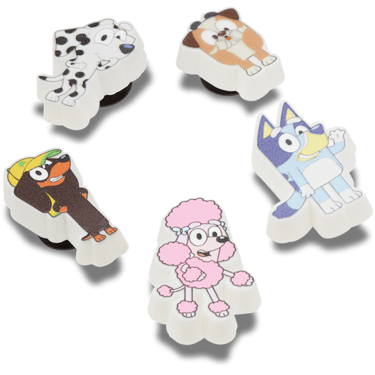 Bluey 5Pack Jibbitz™ charms | Crocs Women / Men / Kids