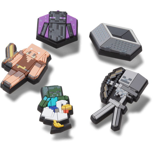 Minecraft 5 Pack Jibbitz™ charms | Crocs Women / Men / Kids