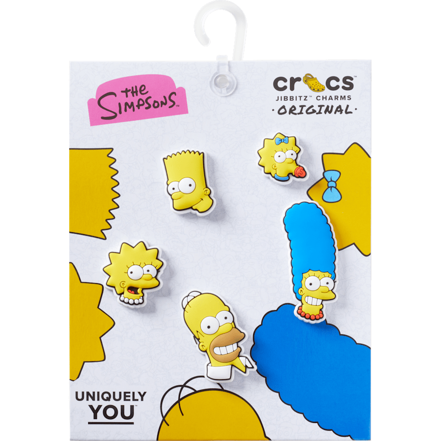 The Simpsons 5 Pack Jibbitz™ charms | Crocs Women / Men / Kids