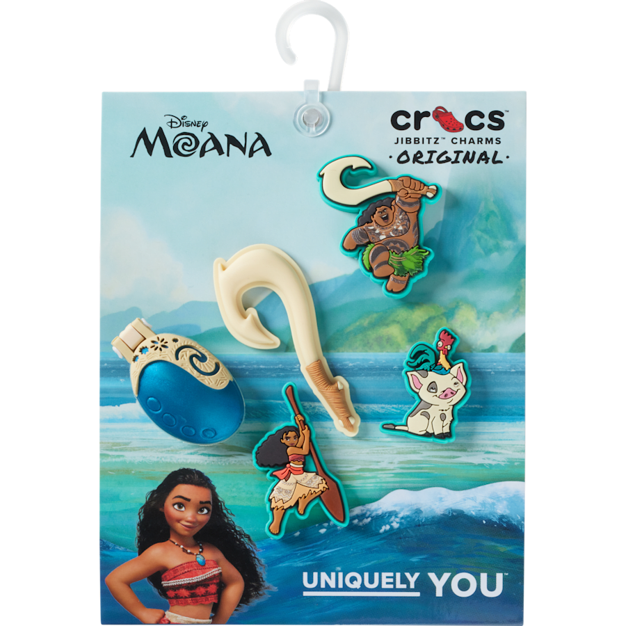 Disney Moana 5 Pack Jibbitz™ charms | Crocs Women / Men / Kids
