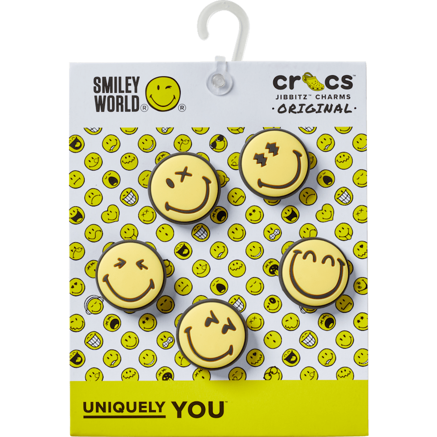 Smileyworld 5Pck Jibbitz™ charms | Crocs Women / Men