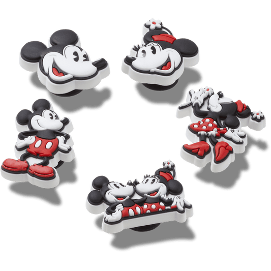 Mickey and Minnie PVC 5 Pack Jibbitz™ charms | Crocs Women / Men / Kids