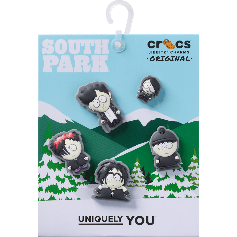 South Park Goth Kids 5 Pack Jibbitz Shoe Charm | Crocs Women / Men / Kids