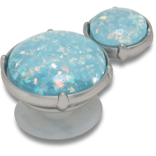 Opalescent Meta Double Gem Jibbitz™ charms | Crocs Women / Men