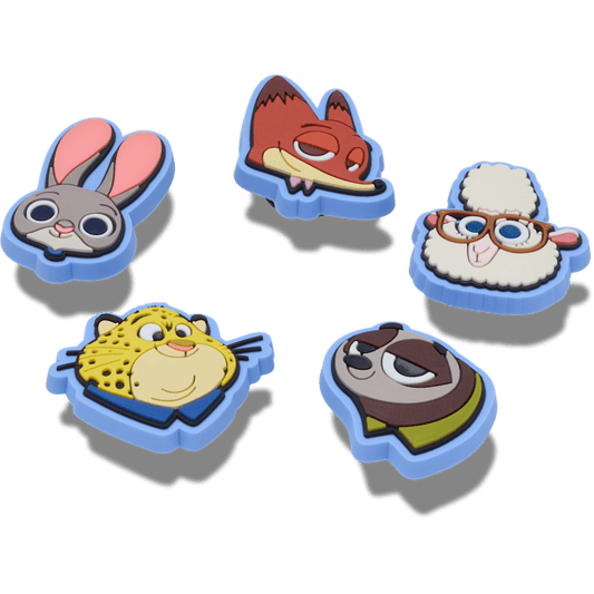 b'Disney Zootopia 2 5 Pack Jibbitz Shoe Charm | Crocs' Women / Men / Kids