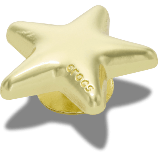Gold Bubble Star Jibbitz™ charms | Crocs Women / Men