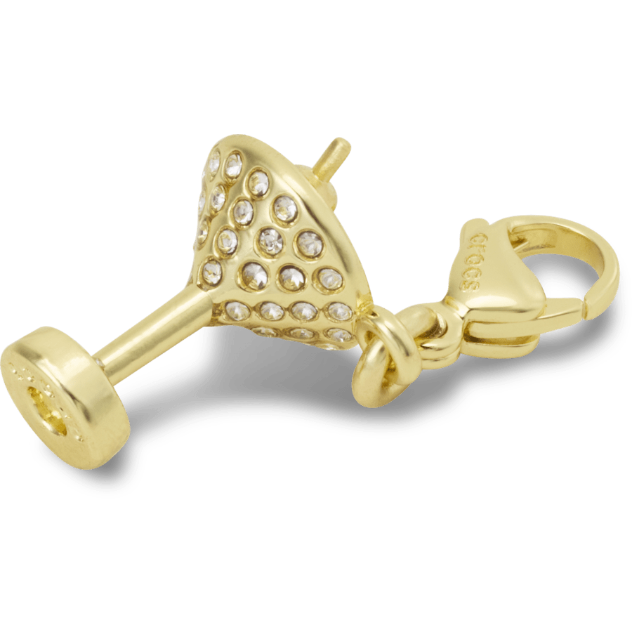 Gold Martini Charm Jibbitz charm | Crocs Women / Men / Kids