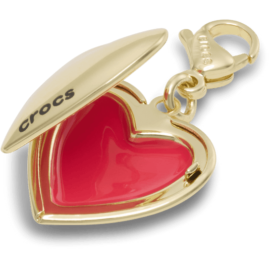 Gold Locket Charm Jibbitz charm | Crocs Women / Men / Kids