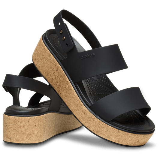 Brooklyn Cork Low Wedge | Crocs Women