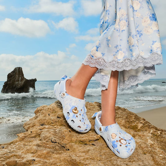 LoveShackFancy Blue Classic Clog | Crocs Women