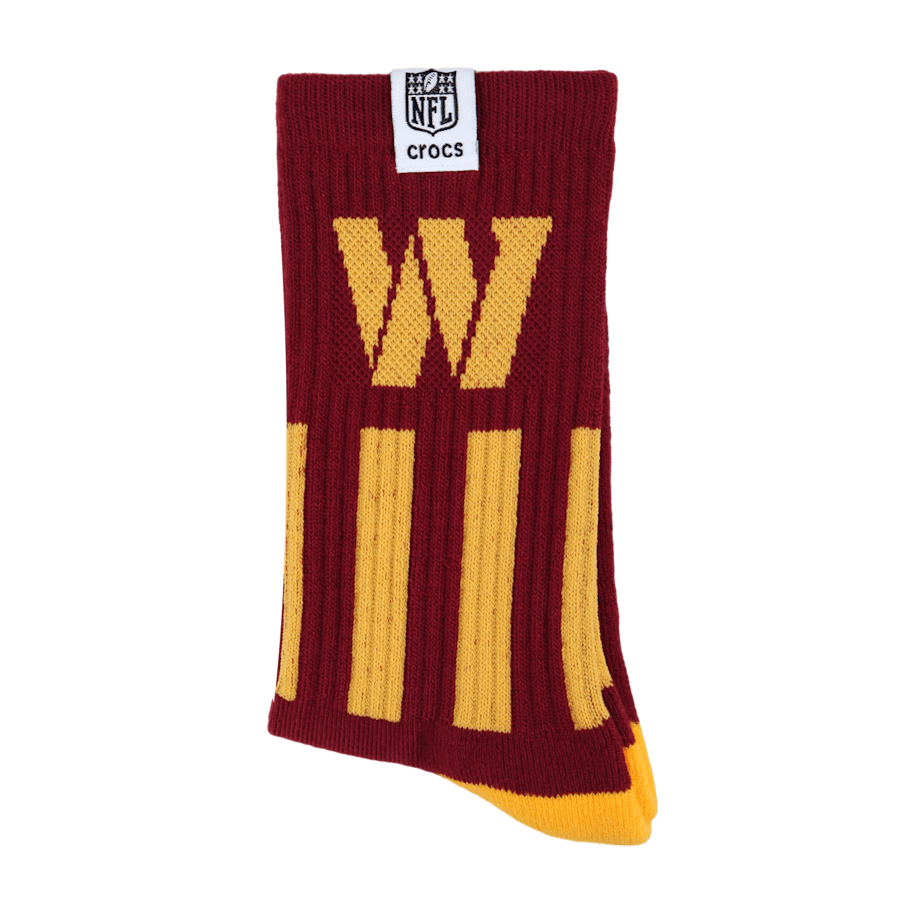 NFL Washington Commanders Crocs Socks | Crocs Men
