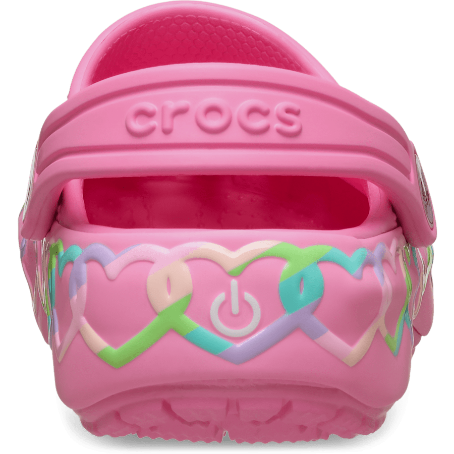 Toddler Classic Heart Lights Clog | Crocs Kids