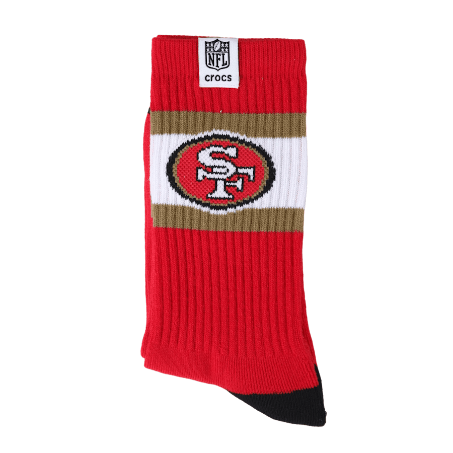 NFL San Francisco 49ers Crocs Socks | Crocs Men