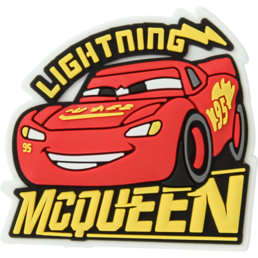 Cars Movie Lightning McQueen Jibbitz Shoe Charm | Crocs Women / Men / Kids