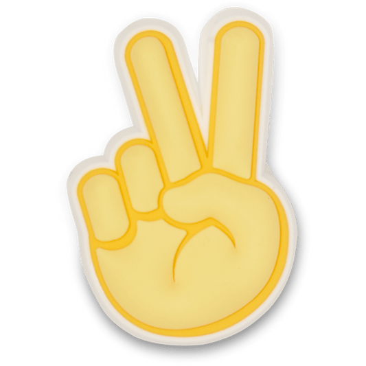 Peace Hand Sign Jibbitz Shoe Charm | Crocs Women / Men