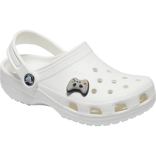 Grey Game Controller Jibbitz Shoe Charm | Crocs Women / Men