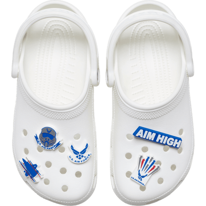 Armed Forces US Air Force 5Pck Jibbitz Shoe Charm | Crocs Women / Men / Kids