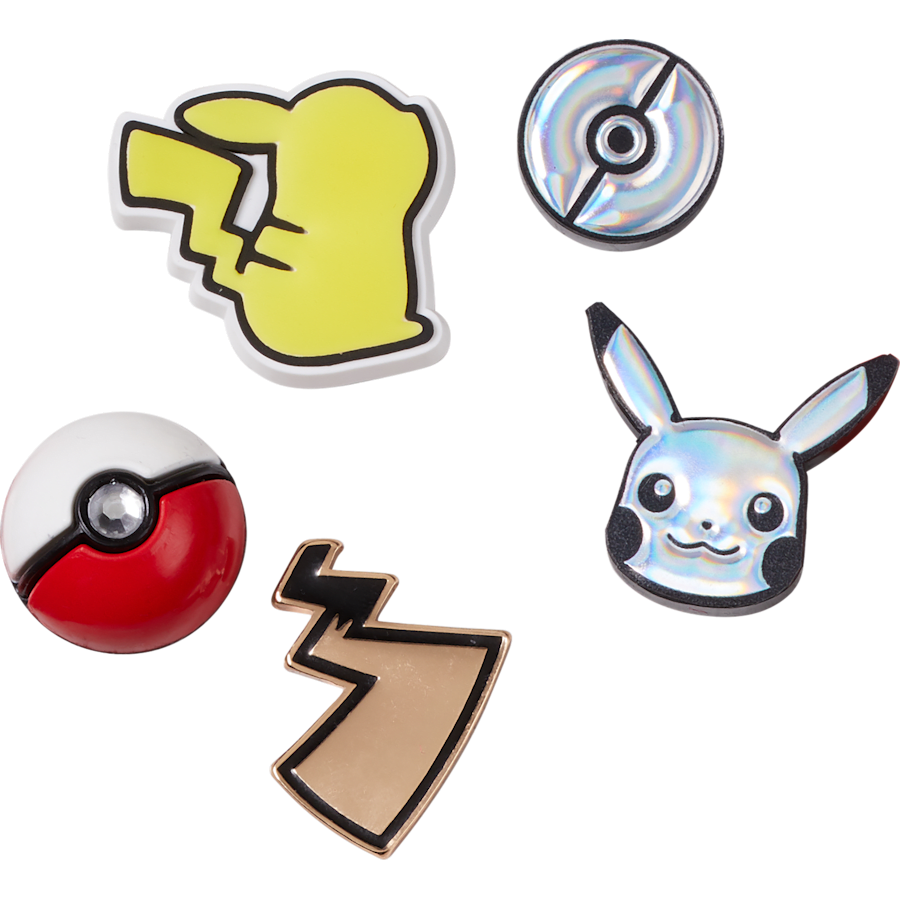 Elevated Pokemon 5 Pack Jibbitz Shoe Charm | Crocs Women / Men / Kids