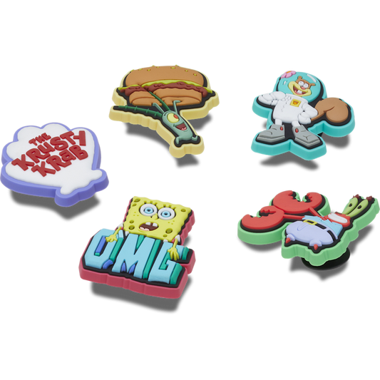 SpongeBob 5 Pack Jibbitz™ charms | Crocs Women / Men / Kids