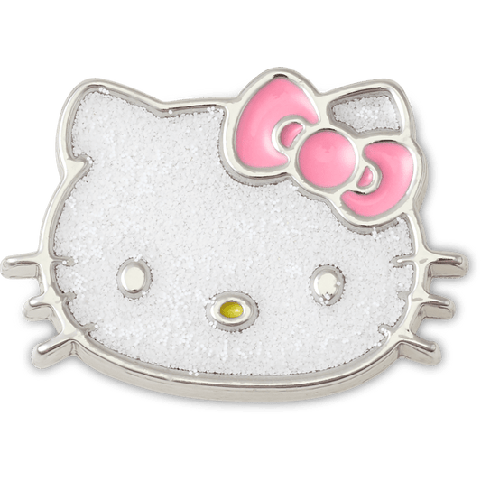 Hello Kitty Glitter Cat Jibbitz Shoe Charm | Crocs Women / Men / Kids
