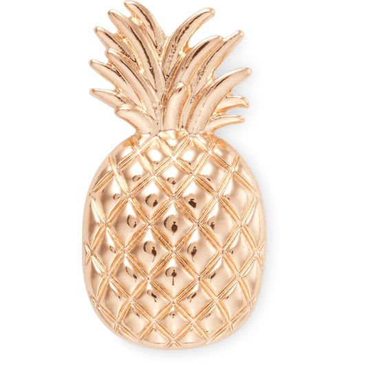 Gold Pineapple Jibbitz Shoe Charm | Crocs Women / Men