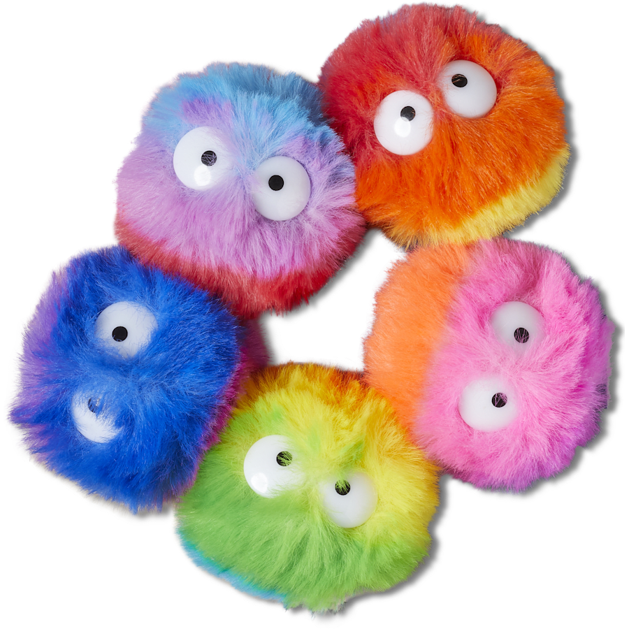 FuzzyPuffCharacters5Pack Jibbitz Shoe Charm | Crocs Women / Men