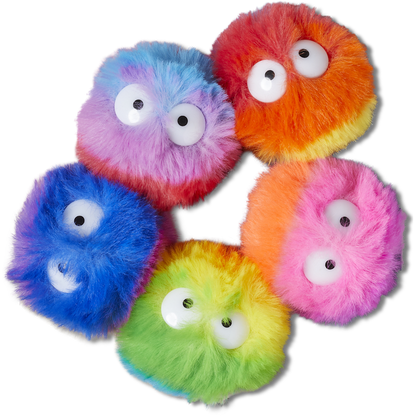 FuzzyPuffCharacters5Pack Jibbitz Shoe Charm | Crocs Women / Men