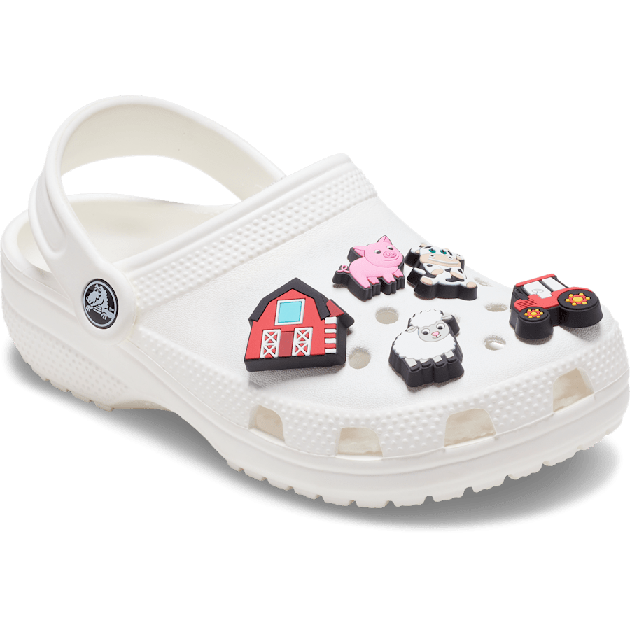 Cutesey Farm Animal 5 Pack Jibbitz Shoe Charm | Crocs Women / Men / Kids