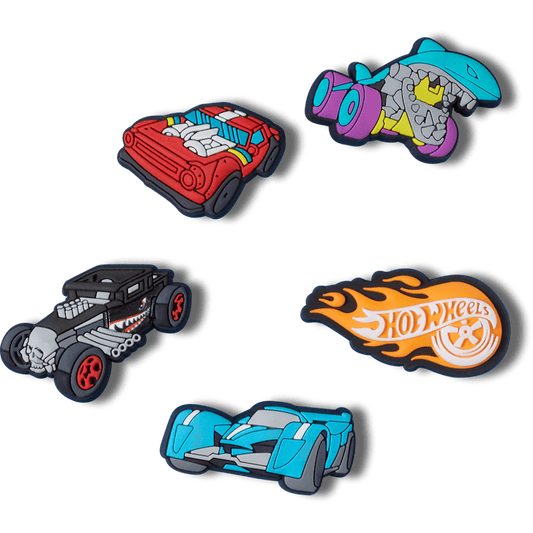 Hot Wheels 5 Pack Jibbitz™ charms | Crocs Women / Men / Kids