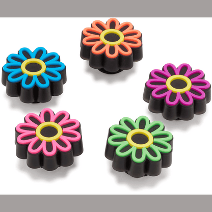 Lights Up Daisy 5 Pack Jibbitz Shoe Charm | Crocs Women / Men