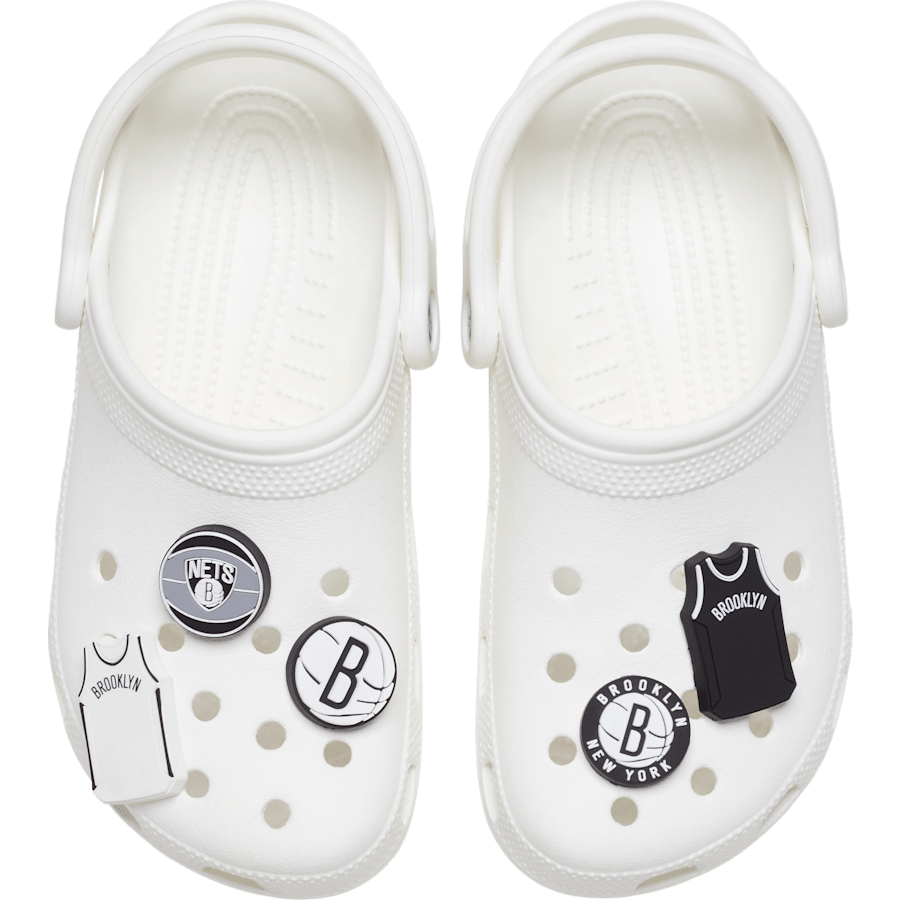 NBA Brooklyn Nets 5 Pack Jibbitz™ charms | Crocs Women / Men