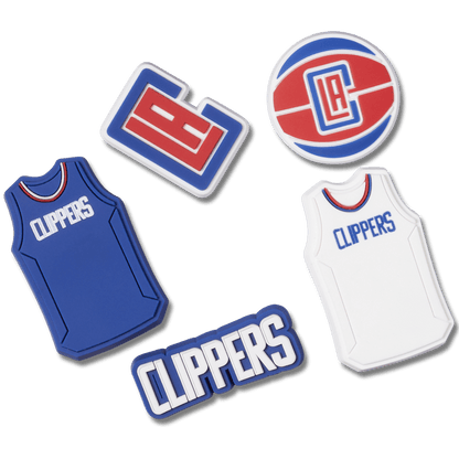NBA Los Angeles Clippers 5 Pack Jibbitz™ charms | Crocs Women / Men