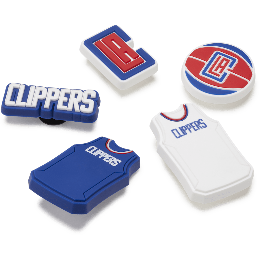NBA Los Angeles Clippers 5 Pack Jibbitz™ charms | Crocs Women / Men