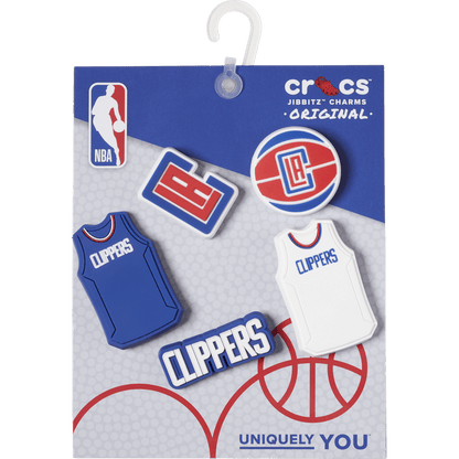 NBA Los Angeles Clippers 5 Pack Jibbitz™ charms | Crocs Women / Men
