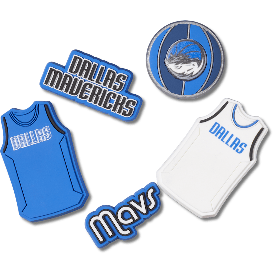 NBA Dallas Mavericks 5 Pack Jibbitz™ charms | Crocs Women / Men