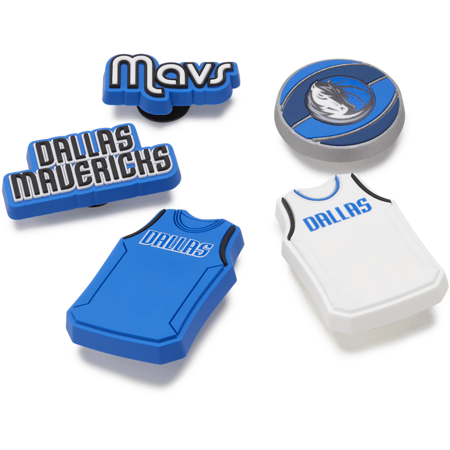 NBA Dallas Mavericks 5 Pack Jibbitz™ charms | Crocs Women / Men