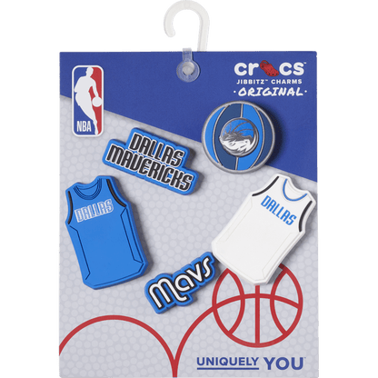 NBA Dallas Mavericks 5 Pack Jibbitz™ charms | Crocs Women / Men