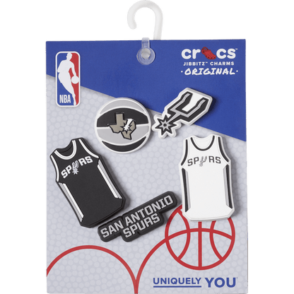 NBA San Antonio Spurs 5 Pack Jibbitz™ charms | Crocs Women / Men