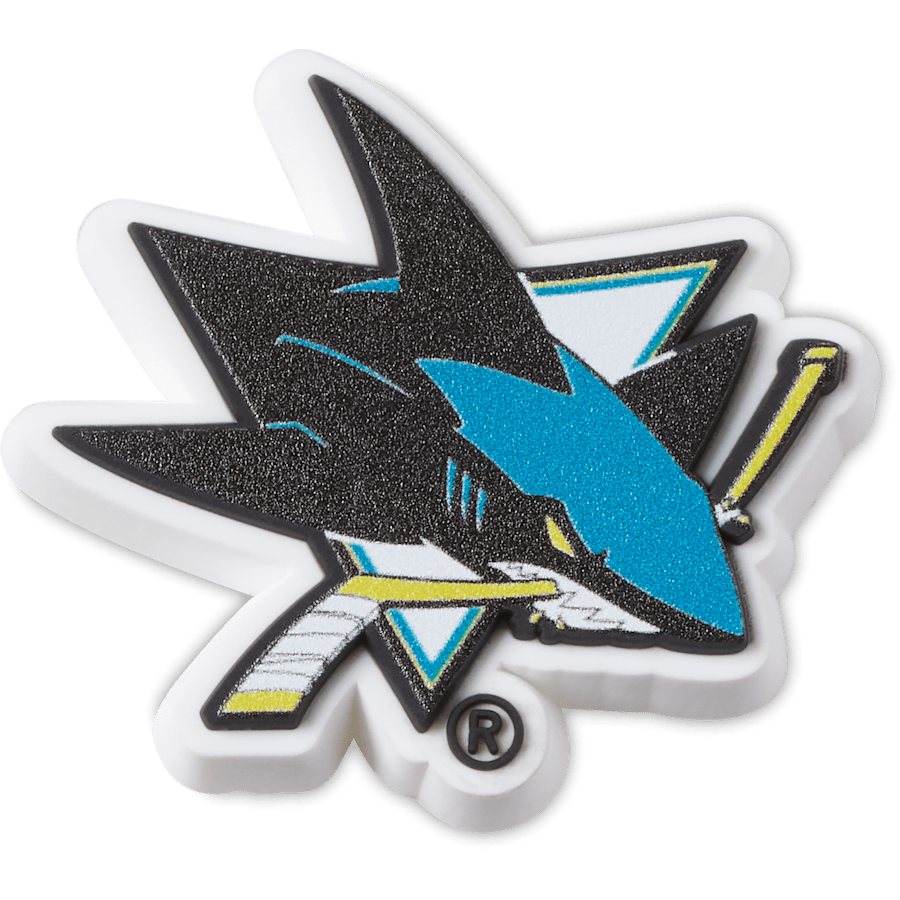 NHL® San Jose Sharks® Jibbitz™ charms | Crocs Women / Men