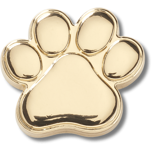 Gold Dog Paw Jibbitz™ charms | Crocs Women / Men