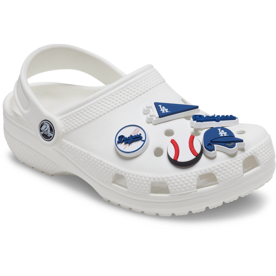 MLB Los Angeles Dodgers 5pck Jibbitz™ charms | Crocs Women / Men / Kids