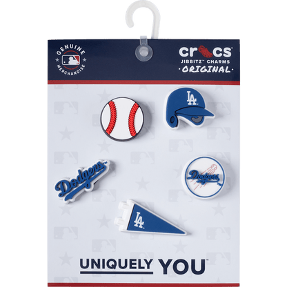 MLB Los Angeles Dodgers 5pck Jibbitz™ charms | Crocs Women / Men / Kids
