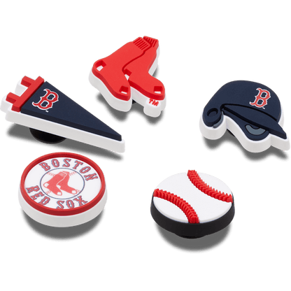 MLB Boston Red Sox 5pck Jibbitz™ charms | Crocs Women / Men / Kids
