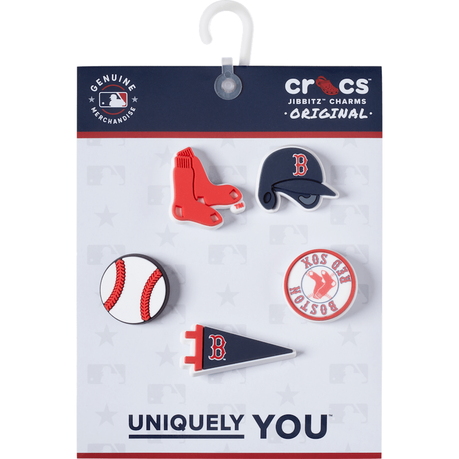 MLB Boston Red Sox 5pck Jibbitz™ charms | Crocs Women / Men / Kids